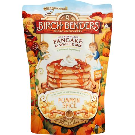 Birch Benders Pumpkin Spice Pancake And Waffle Mix Shop