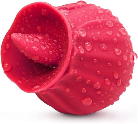 100 Waterproof Rose Flower Tongue Women Toys For Wholesale Pleasures Usb