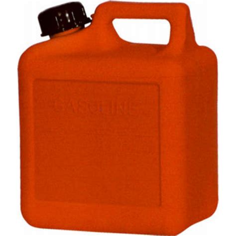 Midwest Can 1210 High Density Polyethylene Gas Can With Spout Red 1