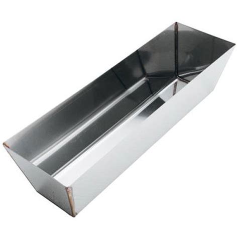 12 Stainless Steel Drywall Heli Arc Contoured Mud Pan Made In The Usa