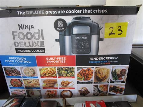 Ninja Foodie Deluxe Pressure Cooker Proxibid