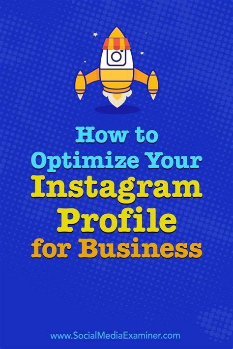 How To Optimize Your Instagram Profile For Business Social Media