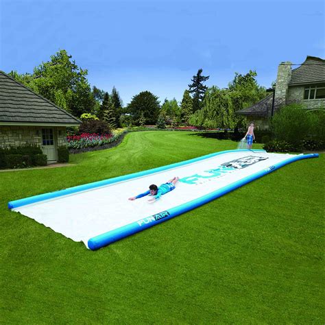 36 Top Images Backyard Water Slides Kids Water Slide Inflatable Pool