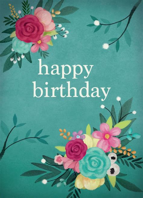 111 Best Images About Happy Birthday Flower On Pinterest