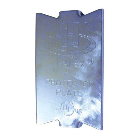 Halex 1 12 In X 5 In Zinc Plated Steel Nail Plates 62850 The Home