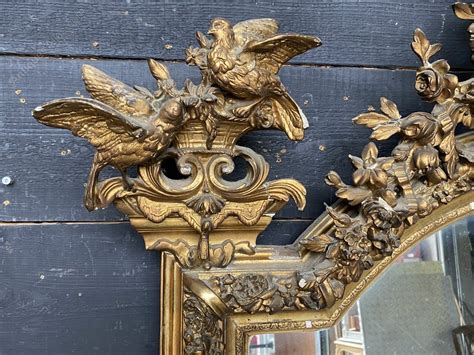Antiques Atlas Large French Gilt Mirror