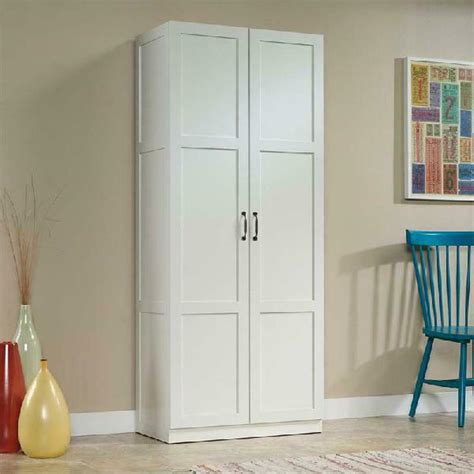 Kitchen & pantry storage : Tall Kitchen Storage Pantry Cabinet Wood Home Organizer ...