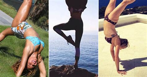 The Best Celebrity Yoga Instagrams Daily Star