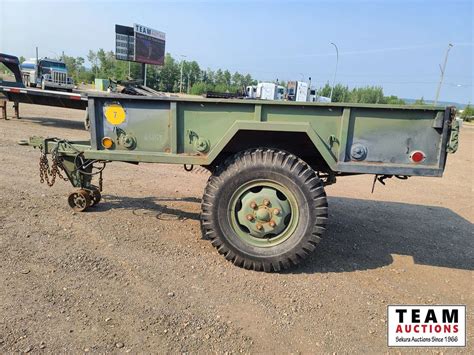 M104 1 12 Ton Sa Military Trailer 21hb Team Auctions