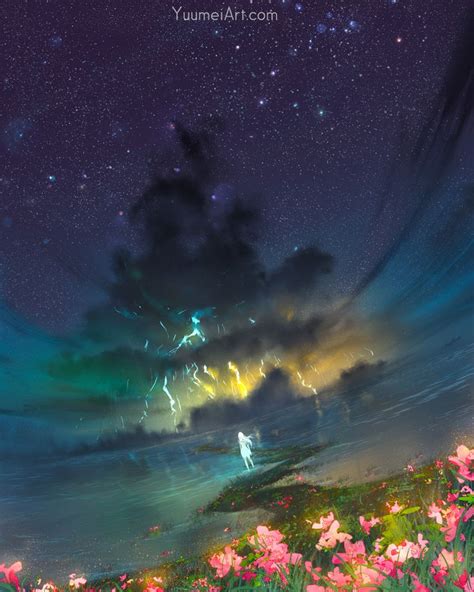 Perfect Storm By Yuumei On Deviantart Anime Scenery Scenery Storm