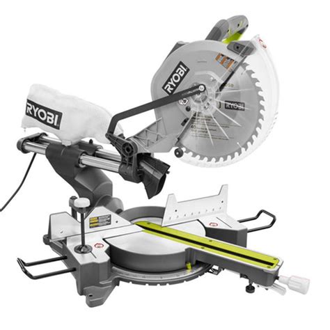 Ryobi 15a 12in Factory Reconditioned Sliding Compound Miter Saw With