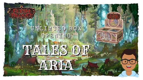 Flesh And Blood Tcg Tales Of Aria Unlimited Box Opening Youtube