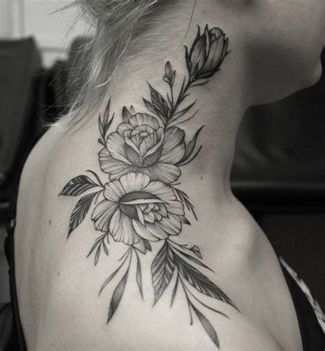 54 Classic Floral Tattoo Ideas For Spring Tattooblend