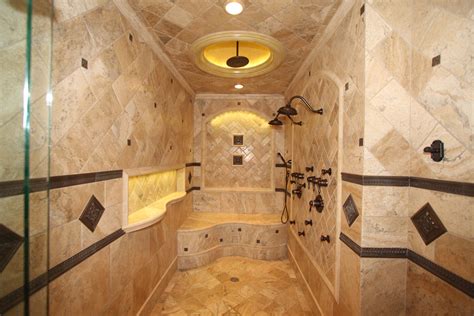 Dream Shower #Travertine #Shower #Wow #Dream #$$$ | Dream shower, Dream bathroom, Dream master