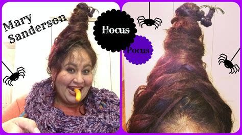 A Little Bit Of Hocus Pocus Mary Sanderson Hair And Makeup Tutorial