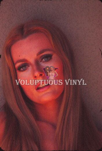 Celeste Yarnall Sexy Portrait 1960s Color Transparency Voluptuous Vinyl Records