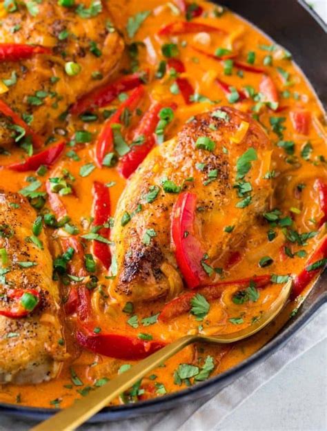 Thai Chicken Curry With Coconut Milk Easy One Pan Recipe