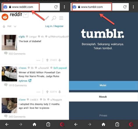 Cara Cepat Buka Situs Yang Di Blokir Dengan Opera Mini Android IOS