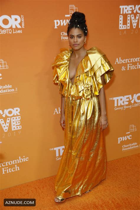 Zazie Beetz At The Trevor Project S Trevorlive La At The Beverly
