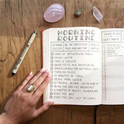 Daily Routine Page Ideas For Your Bullet Journal The Ink Inquisition