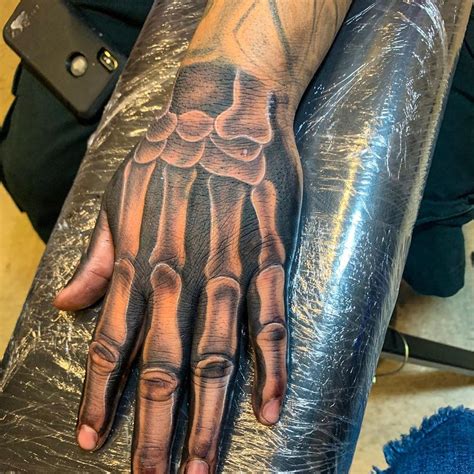 The skeleton tattoo design may consist of any skeleton parts either from a human or even an animal. 101 Amazing Skeleton Hand Tattoo Ideas That Will Blow Your ...