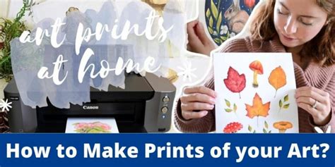 How To Make Prints Of Your Art Step By Step Tutorial