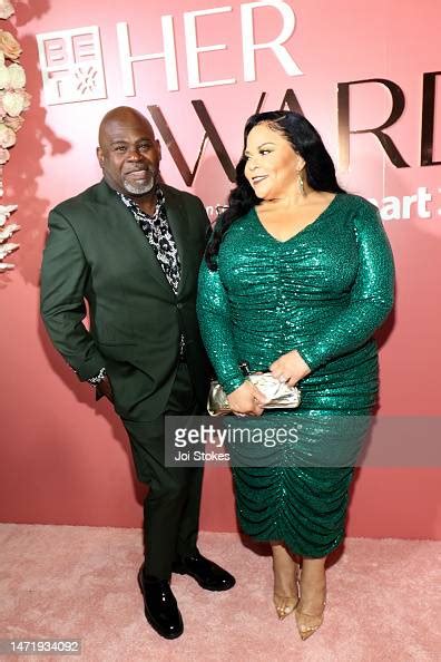 david mann and tamela mann attend the 2023 bet her awards at thompson news photo getty images