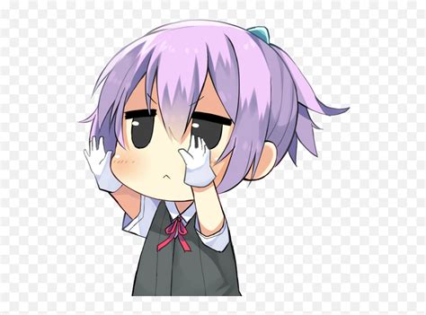 Nuinui Discord Anime Girl Emotes Emojianime Emoji Free Transparent