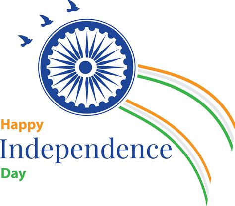 Happy Independence Day Wallpaper With Indian Flag 3130637 Vector Art At