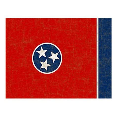 Tennessee Flag Postcard In 2020 Tennessee Flag