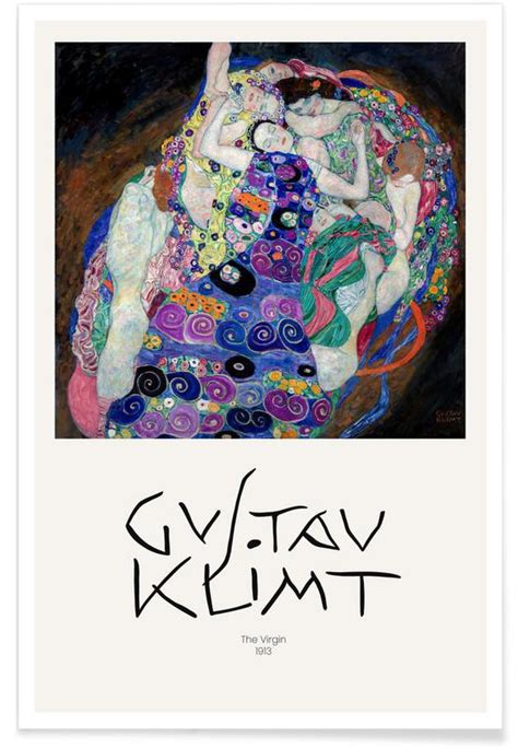 Klimt The Virgin Poster JUNIQE