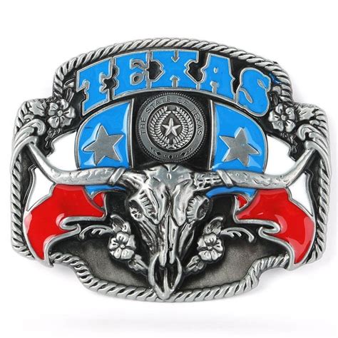 Senmi Vintage Classic Texas Cowboys Bullfight Flower Western Star Belt