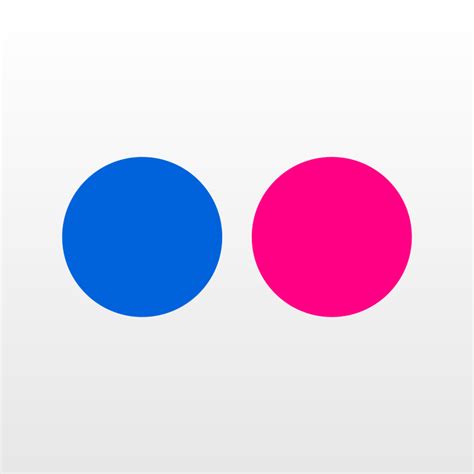 Free flickr icons which will be used in website landing page, mobile app etc, according to your need. File:Flickr large white chiclet logo - no rounded corners ...