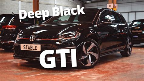 Used 2018 volkswagen golf r 2.0t w/dcc and navigation with awd/4wd, stability. 2018 Golf GTI Walkaround | DEEP BLACK PAINT - YouTube