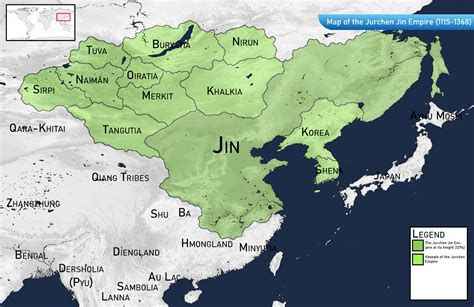 Jin Dynasty Map