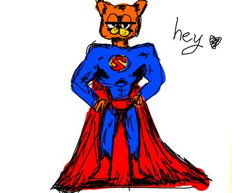 Artistic Garfield Drawception