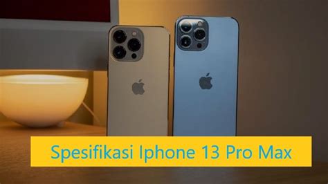 Spesifikasi Iphone 13 Pro Max