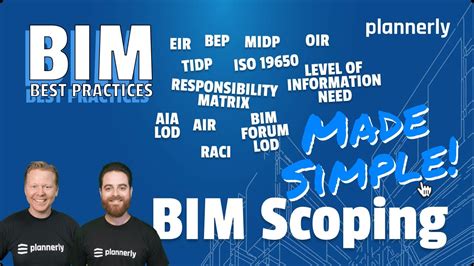 Bim Best Practices For Collaborative Bim Scoping To Meet Both Iso
