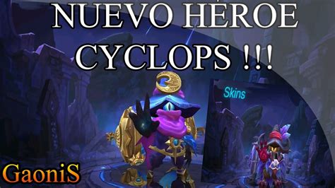 Mobile Legends New Hero And Skin Cyclops Youtube