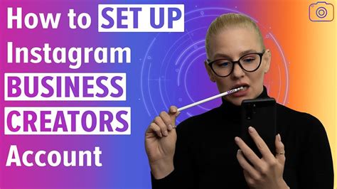 How To Set Up Businesscreators Instagram Account Youtube