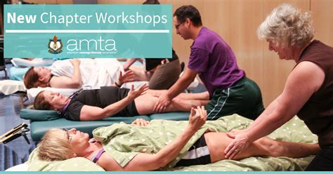 New Amta 2019 Chapter Workshops Sports Massage Therapist Sports