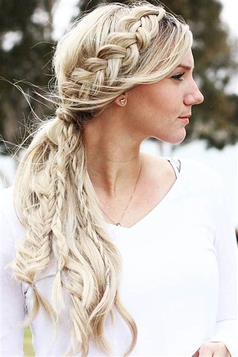 Feel As A Princess With Our 30 Side Ponytail Looks | LoveHairStyles | Side braid ponytail, Side ...
