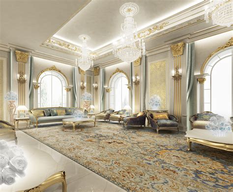 Private Palace Interior Design Dubai Uae Traditional