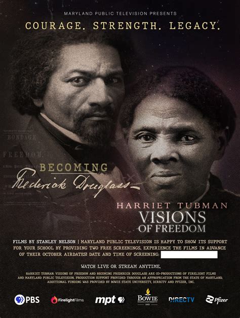 Film Celebrating The Legacy Of Harriet Tubman And Frederick Douglas