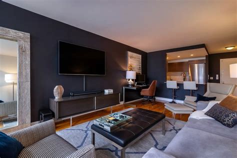 Before And After Modern Bachelor Pad Design Decorilla
