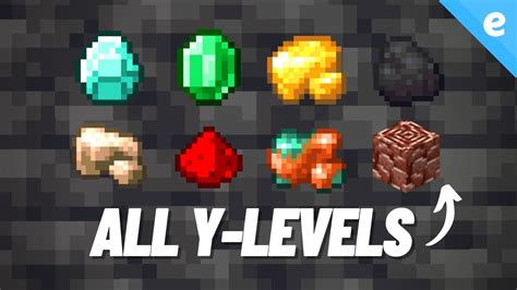 Best Y Level For All Ores In Minecraft 120 Youtube