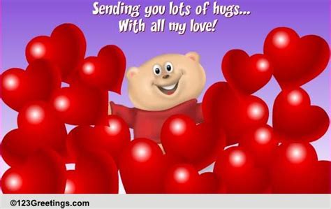 Sending You My Love Free Inspirational Ecards Greeting Cards 123