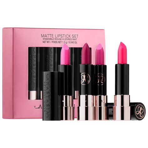 Anastasia Beverly Hills Pink Matte Mini Lipstick Set Reviews In