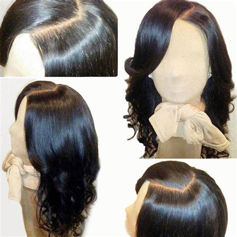 39 Off Medium Side Parting Loose Wave Human Hair Lace Front Wig