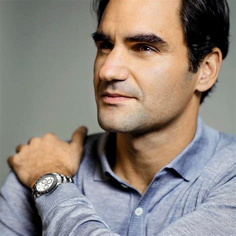 Brand Ambassador Roger Federer Wearing Ceramic Rolex Daytona Rubber B